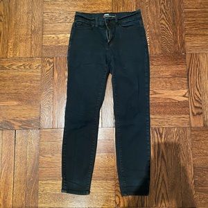 BDG High Rise Grazer Cigarette Black Jeans